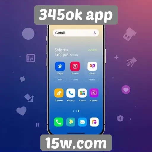 Análise da interface do usuário do 345ok app